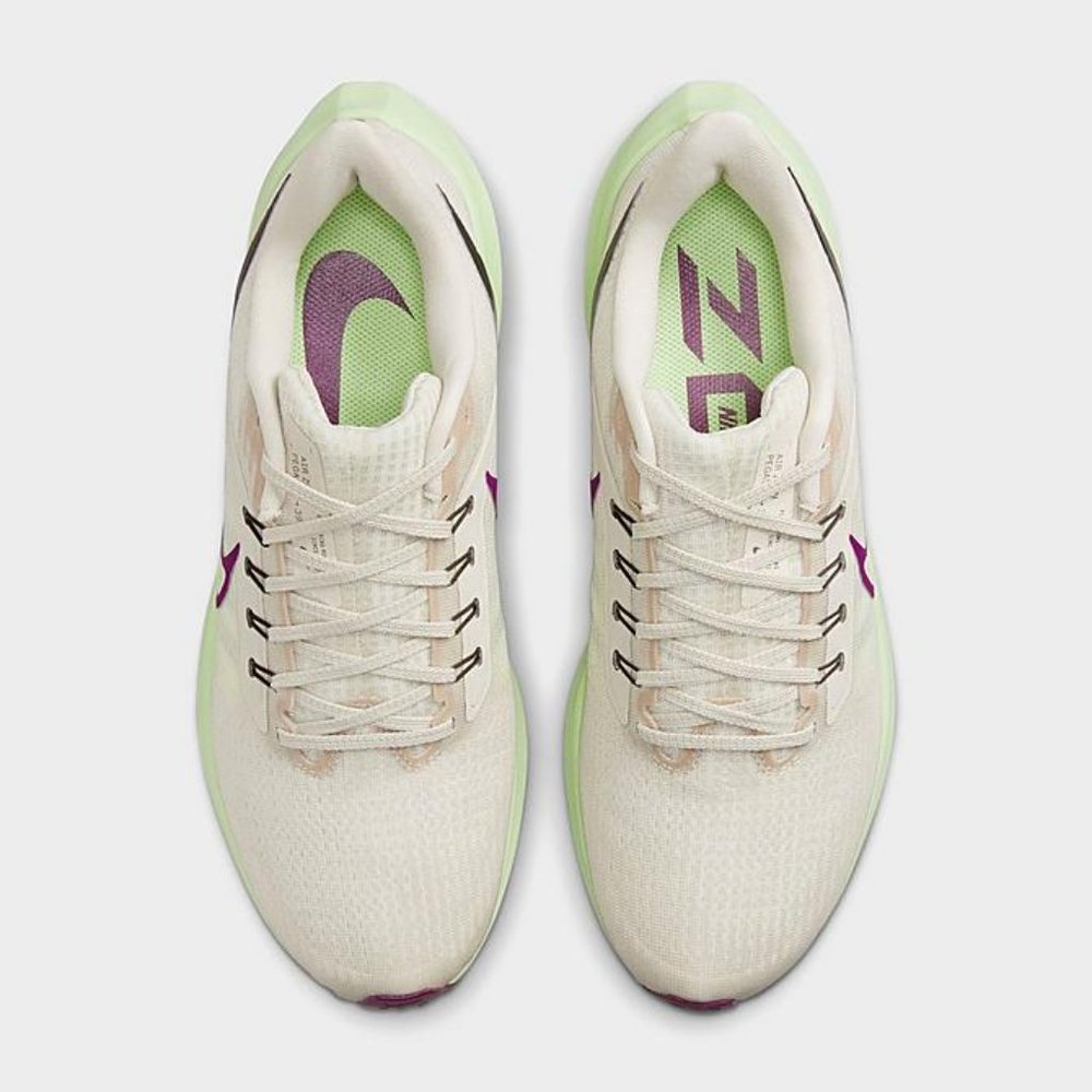 Nike Pegasus 39 Low Mens Road Running Shoes White Brown DH4071-101 NEW Multi Sz - Picture 2 of 7